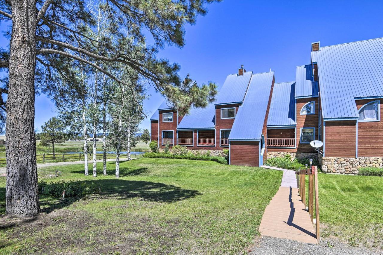 Pagosa Springs Townhome With View Hike And Fish! 외부 사진